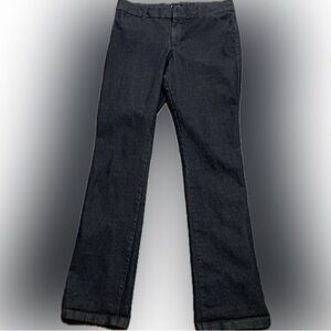 Gap Slim City Women's Classic Dark Blue Denim Bootcut Jeans Size 6